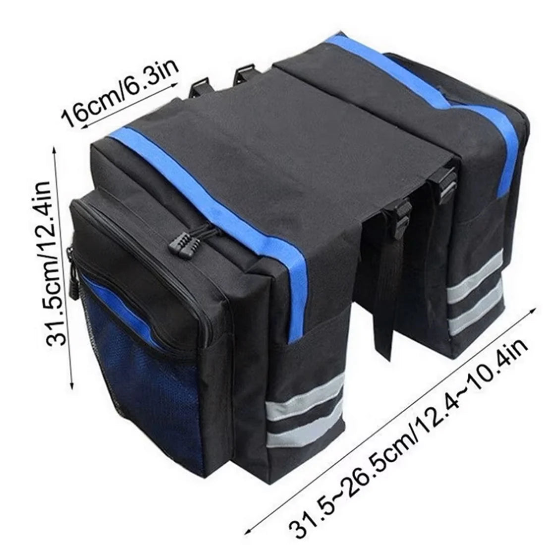 ONESPORT Tail Bag – Ruime, Waterdichte Bagagedrager Tas voor E-bikes