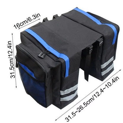 ONESPORT Tail Bag – Ruime, Waterdichte Bagagedrager Tas voor E-bikes