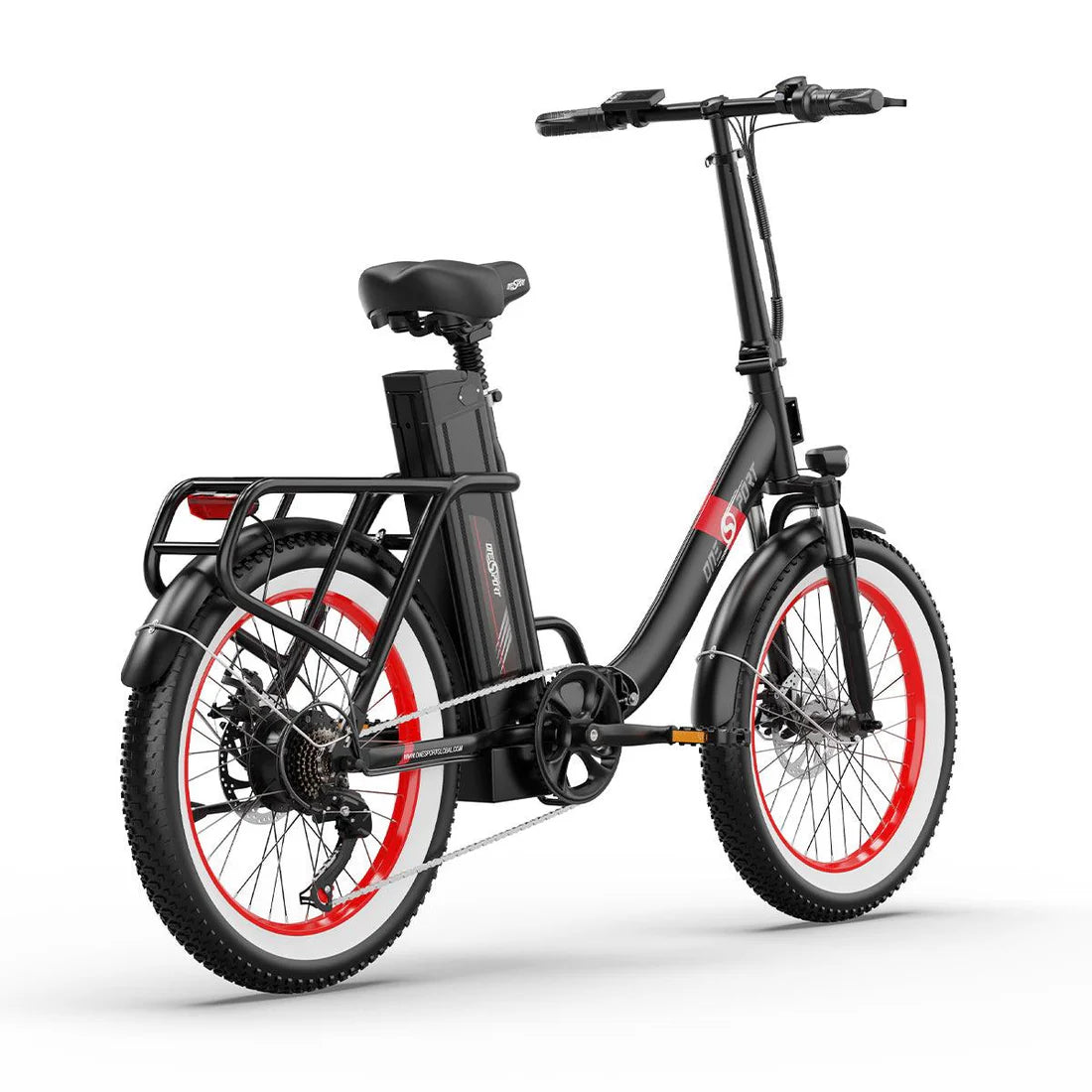 ONESPORT OT16-2 – Compacte E-bike met Retro Design en Moderne Functionaliteit