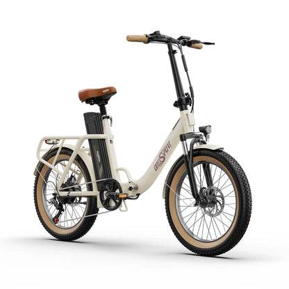 ONESPORT OT16-2 – Compacte E-bike met Retro Design en Moderne Functionaliteit