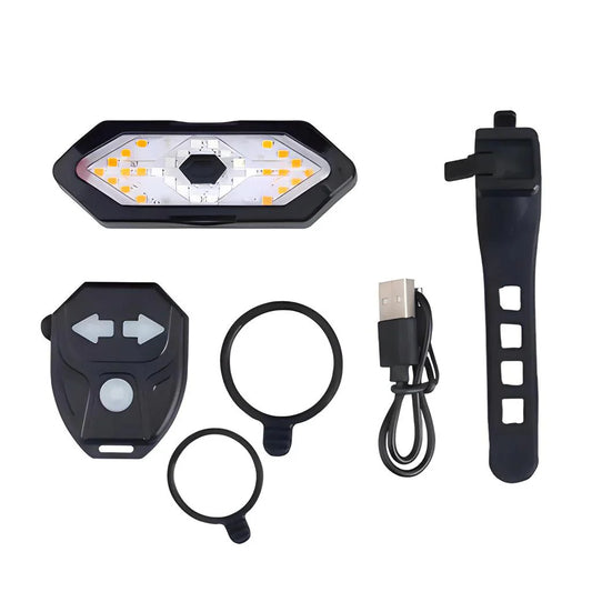 E-Bike Richtingaanwijzer Achterlicht – Slimme Verlichting voor Extra Veiligheid